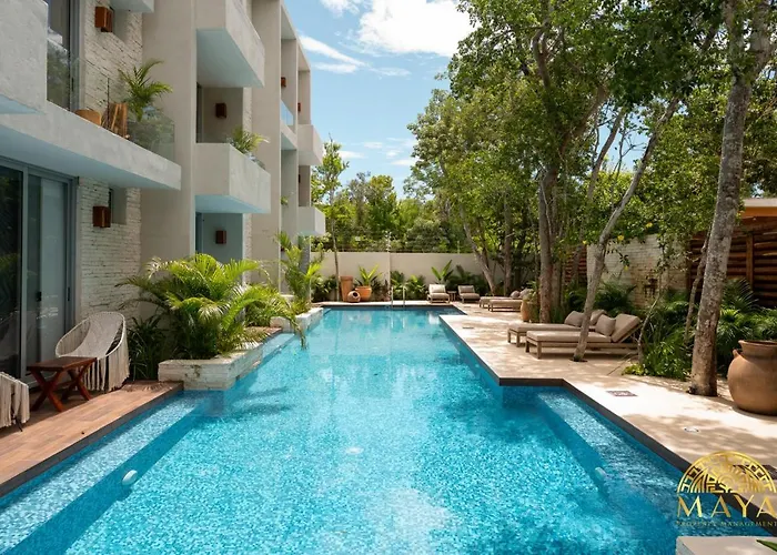 Nhoa 102a Lux 2br Plunge Pool In Aldea Zama * Tulum