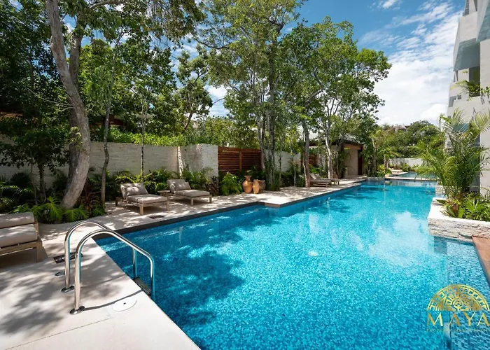 Nhoa 102a Lux 2br Plunge Pool In Aldea Zama Holiday home
