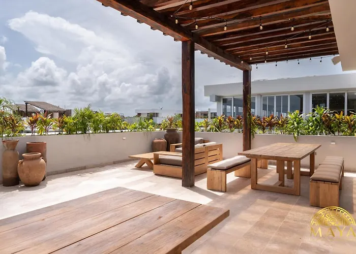 Nhoa 102a Lux 2br Plunge Pool In Aldea Zama Holiday home Tulum