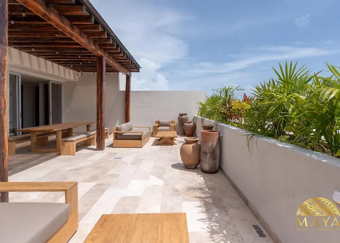 Nhoa 102a Lux 2br Plunge Pool In Aldea Zama * Tulum