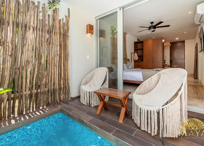 Nhoa 102a Lux 2br Plunge Pool In Aldea Zama Holiday home